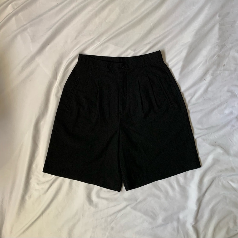 Vintage Pleated Shorts
